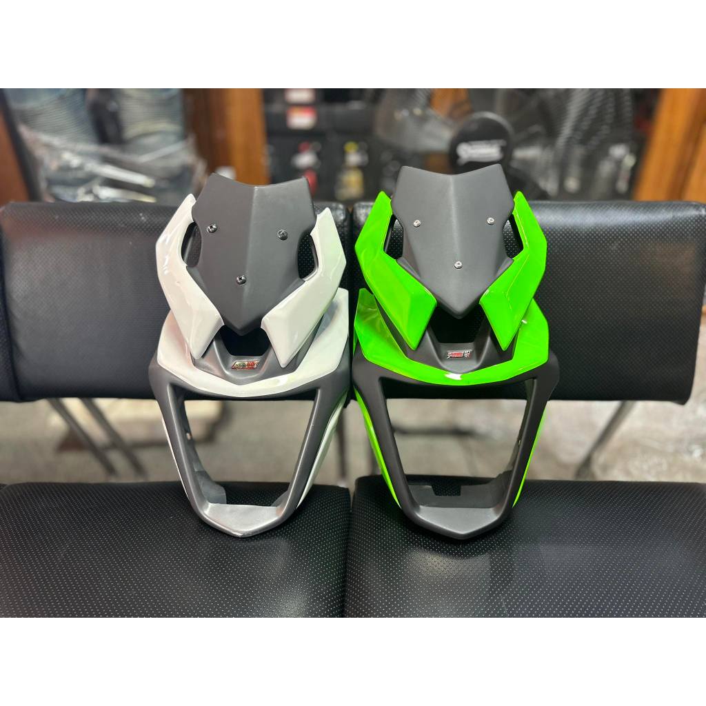 ชิวหน้า MSX SF โชกุน หน้ากากสำหรับ MSX125 SF ตรงรุ่น 2 ชิ้น หน้ากากพร้อมบังไมล์ ทรงโชกุน