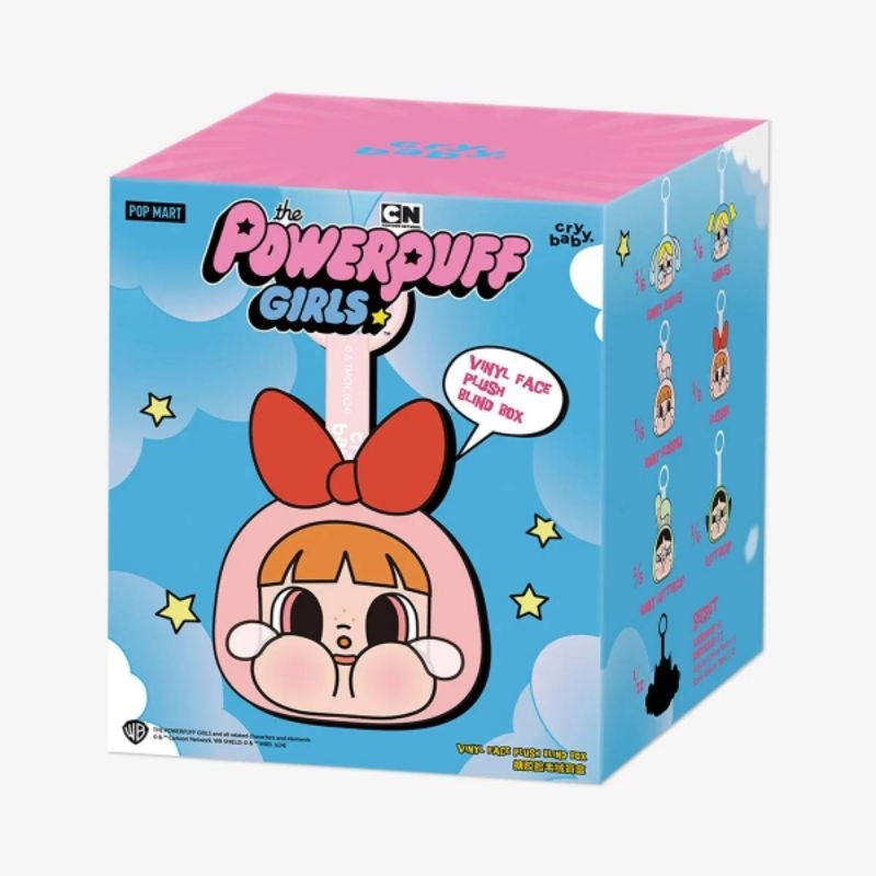 [พร้อมส่ง] ใส่โค้ดลด30%=485-695!! Crybaby×Powerpuff girls พวงกุญแจ cryppg pendant