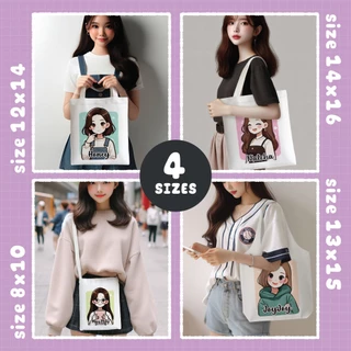 กระเป๋าผ้า ถุงผ้า เติมชื่อได้ Name Bags Collection Melody 🎶