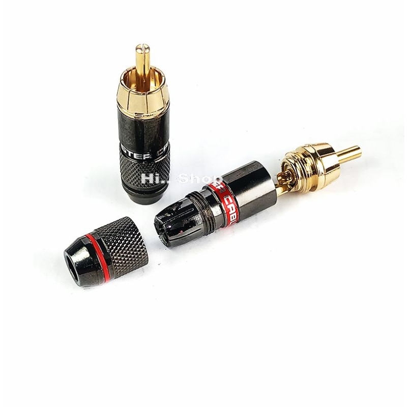 สายAUX 3.5 - RCA L/R สายDynacom  หัวRCA Monster- TADA3.5mm