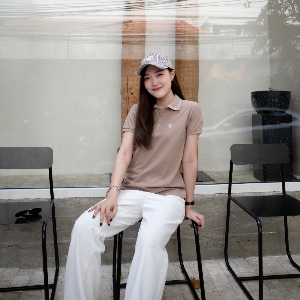 POLOLAND เสื้อโปโลผู้หญิง ทรงเข้ารูป รุ่น Lessi รูปที่ 3
