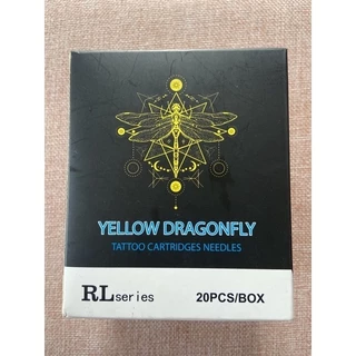 [พร้อมส่ง กทม] เข็มสัก เข็มปากกา Yellow Dragonfly เดินเส้น ลงเงา ฮอค RM RL M1 RS เข็มสัก เข็มปากกา