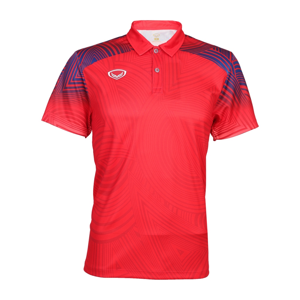 GRAND SPORT เสื้อคอปกพิมพ์ลาย OLP 2024 รหัส : 072085