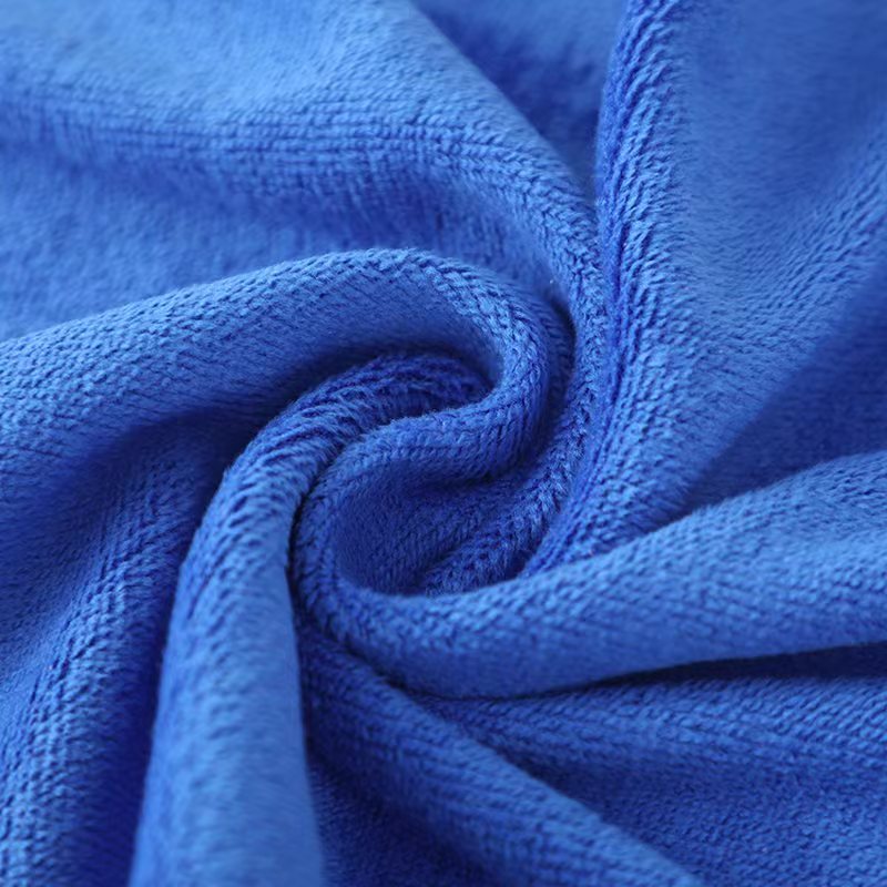 ผ้าขนหนูผืนเล็ก ผ้าเช็ดผม ผ้านาโน ขนาด33*70cm. ผ้านุ่ม ซับน้ำได้ดี สีพื้น - รูปที่ 4