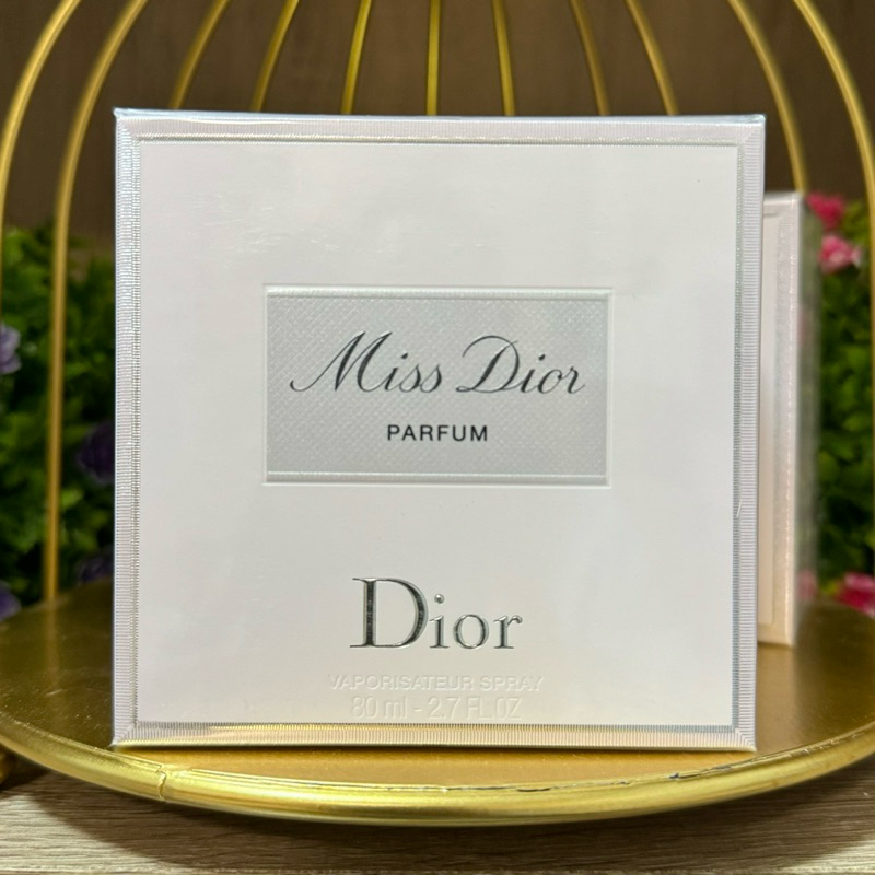 ใหม่ล่าสุด2024 น้ำหอม Miss Dior Parfum 80ml. โน้ตฟลอรัล ฟรุตตี้และไม้เข้มข้น กล่องซีลนำเข้านะคะ น้ำหอมแท้ล้านนนน%%