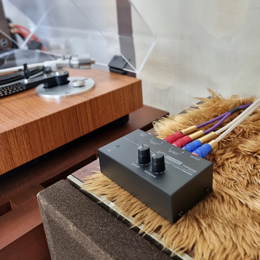 N-Audio PP500 Phono Preamp ปรีแอมป์ขยายสัญญาณโฟโนเครื่องเล่นแผ่นเสียง Phono MM