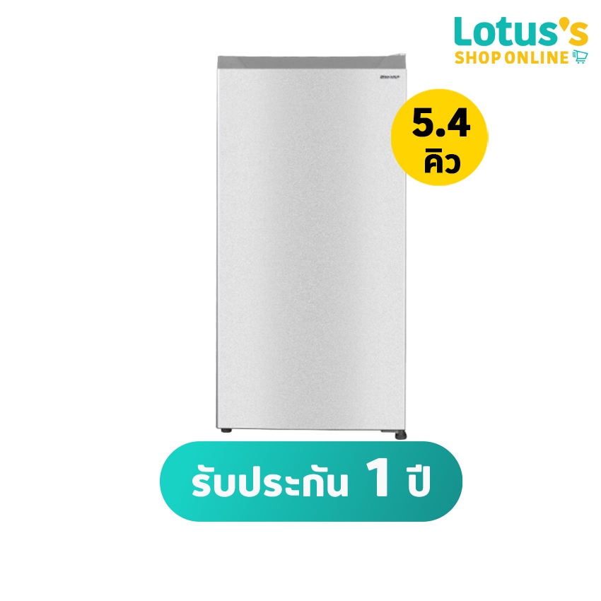 ชาร์ป ตู้เย็น 1 ประตู ความจุ 5.4 คิว รุ่น SJ-F15ST-SL SHARP REFRIGERATOR 1 DOOR 5.4Q MODEL SJ-F15ST-