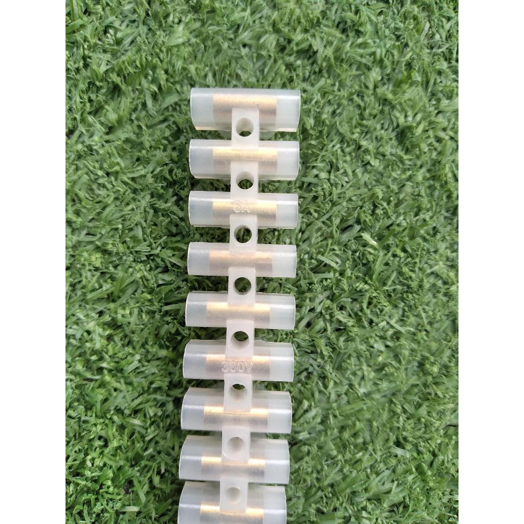SHINOHAWA : เต๋าต่อสาย (ใส) H-0612 6A 4mm. 5ชิ้น/ถุง