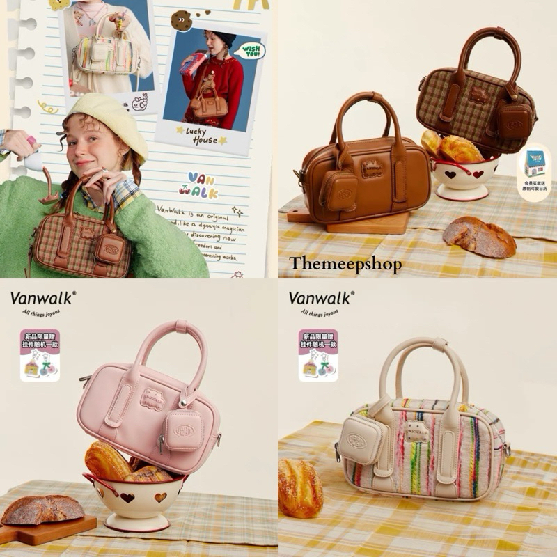 กระเป๋าสะพายแบรนด์ Vanwalk bags รุ่น  Vanwalk lucky house | พรีออเดอร์จากช็อปแท้ 💯💯