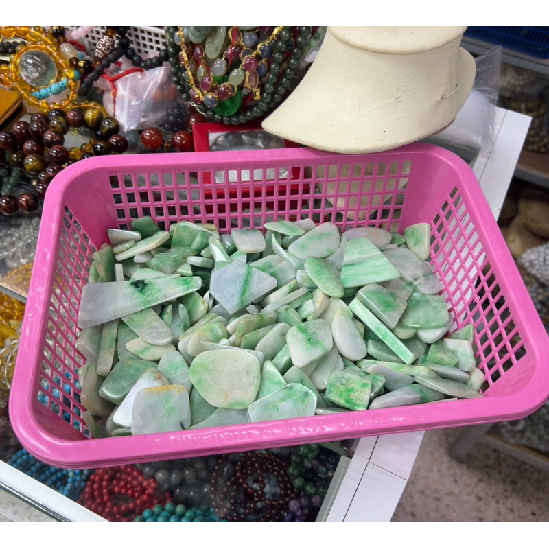 แผ่นหยกเจไดต์ เขียวจักรพรรดิ์