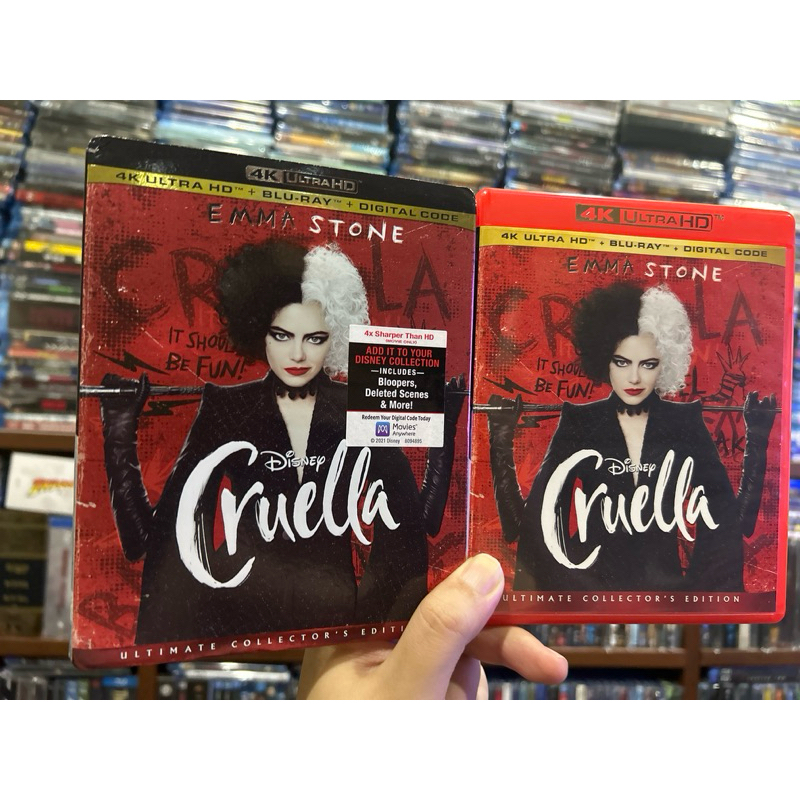 Cruella : 4K+Blu-ray แท้ ภาพยนตร์ดี