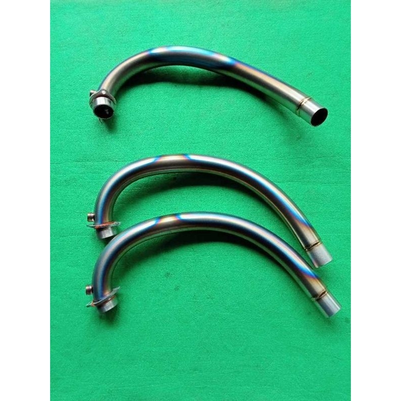 คอท่อไทเทเนียมSR400fi