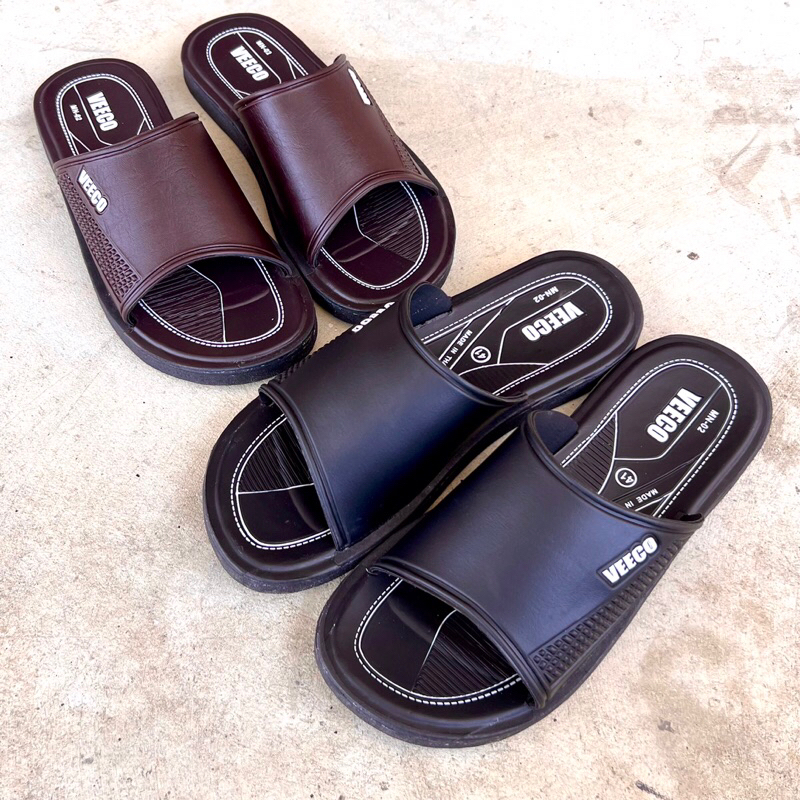 รองเท้าแตะ 🔺VEECO🔺แบบสวมผู้ชาย รุ่นMN-02 พื้นยางPvc สไตล์แฟชั่น