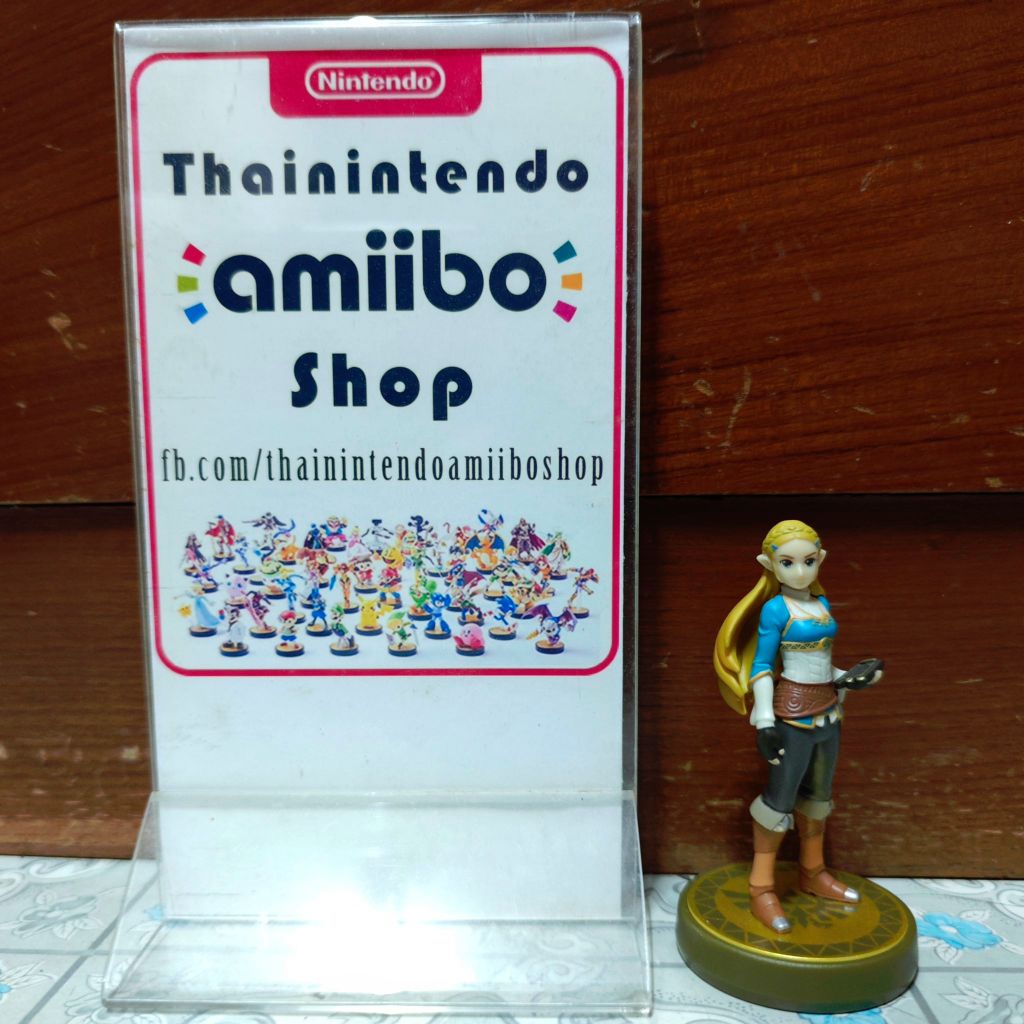 (ใช้โค้ดคุ้มได้) amiibo Princess Zelda (The Legend of Zelda: Breath of the Wild) มือสอง ของแท้