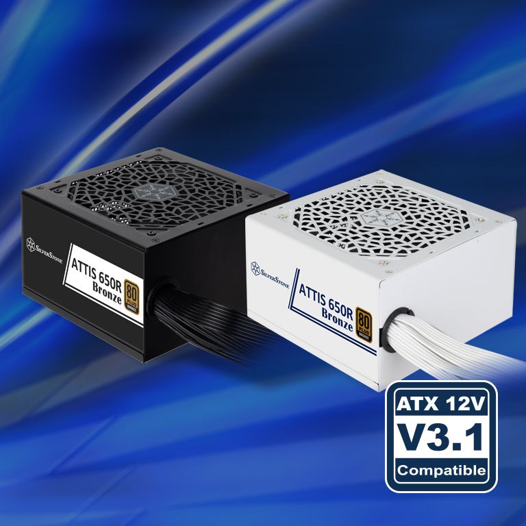 SILVERSTONE ATTIS 650R 750R Bronze (80 PLUS Bronze) 650W 750W ATX 3.1