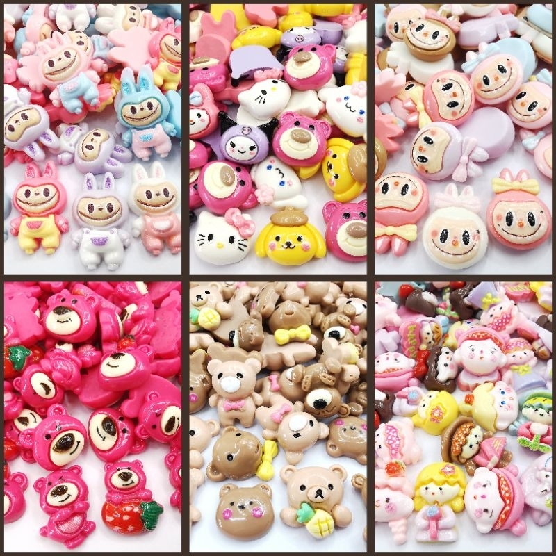 ลายใหม่​ เรซิ่น ตัวเล็ก แบบเยอะมาก 20ชิ้น30บาท