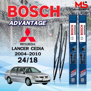 BOSCH ใบปัดน้ำฝน แบบก้านเหล็ก แบบคู่ ขนาด 24/18 MITSUBISHI L…