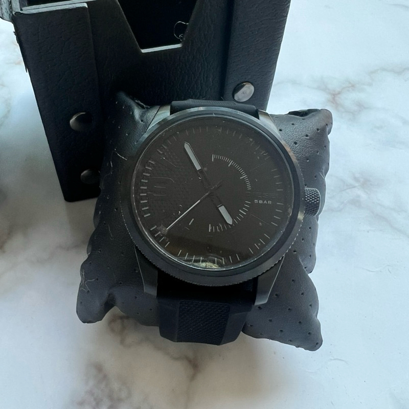 [พร้อมส่ง] นาฬิกาข้อมือ Diesel Rasp black dial silicone รุ่น DZ1807 ของแท้💯%จาก Shop