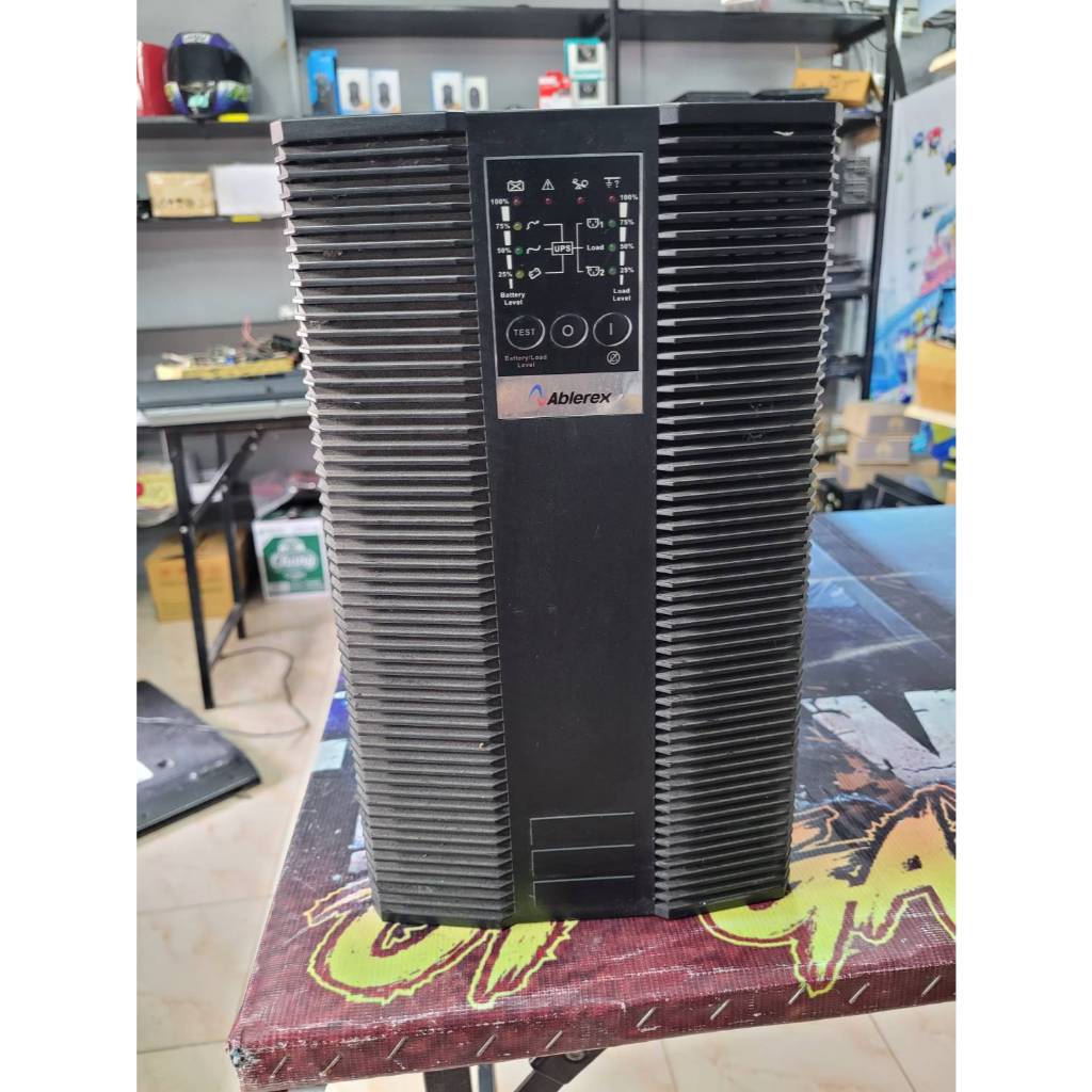 UPS  ABLEREX RS-3000 3000VA  / 2700 Watt   มือสองไม่มีแบต  (มีตู้ใส่แบตแยก)