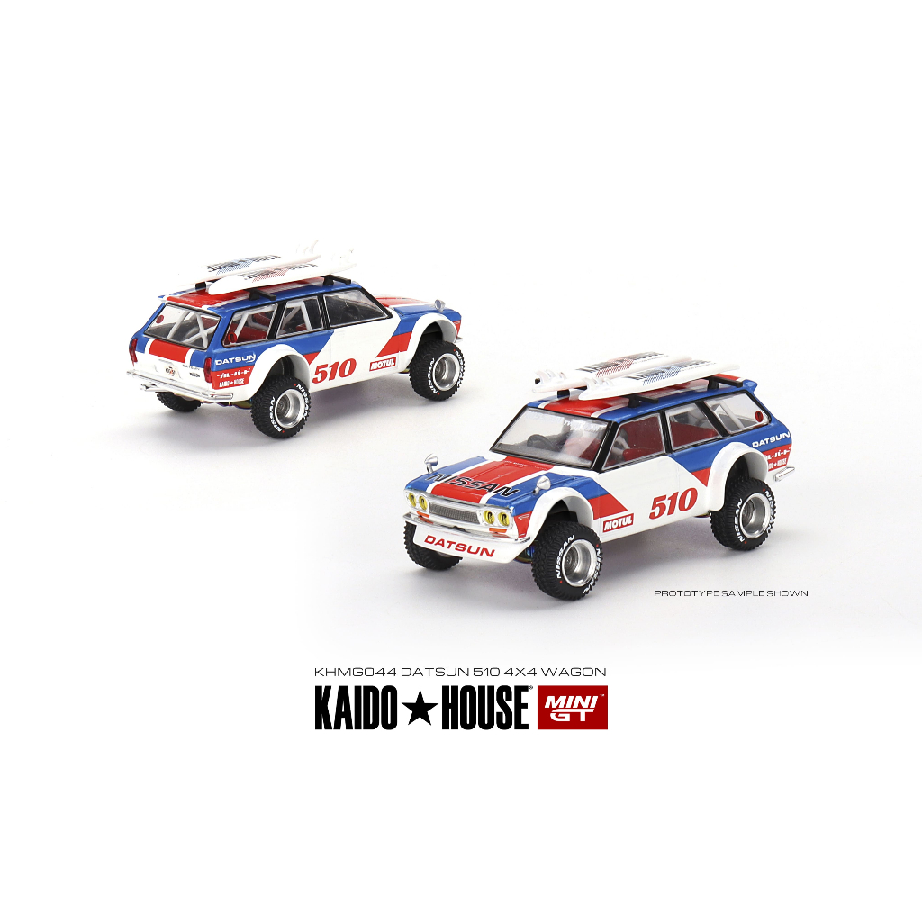Kaido House Datsun 510 Wagon Kaido GT Surf Safari RS KHMG044 (1:64)