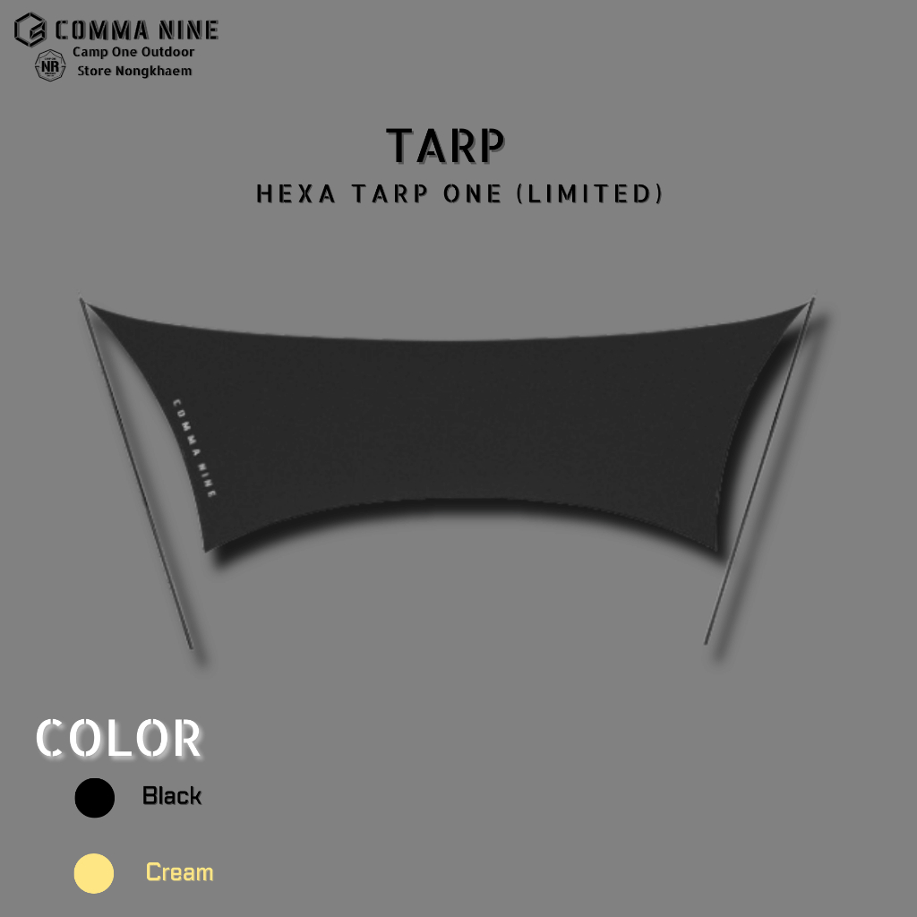 [ส่งด่วน/ส่งไว/จัดส่งทุกวัน/มีประกัน] COMMA NINE Hexa Tarp One (LIMITED) มือ2