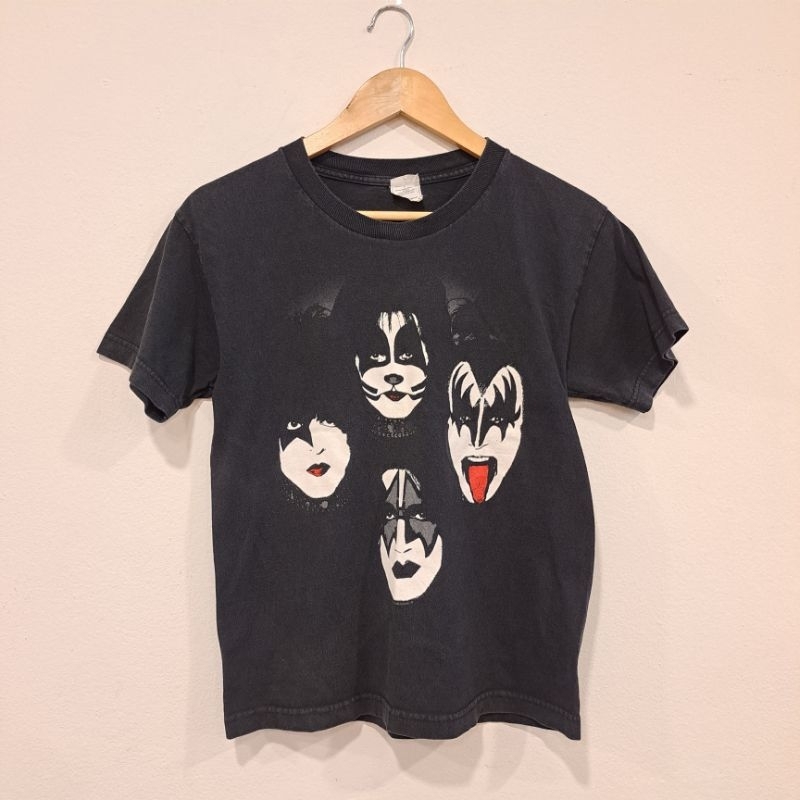 เสื้อวินเทจ มือสอง เสื้อวง Kiss 2009 band Black size:M ป้าย AAA ตะเข็บคู่บนล่าง ไม่มีข้าง