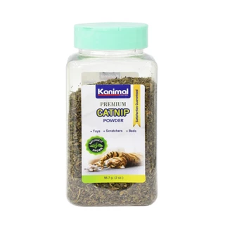 Kanimal Catnip ขนมแมว ผงแคทนิป กัญชาแมว ใช้โรยบนของเล่น ผ่อนคลาย สำหรับแมวทุกสายพันธุ์ (มี 3 ขนาด)
