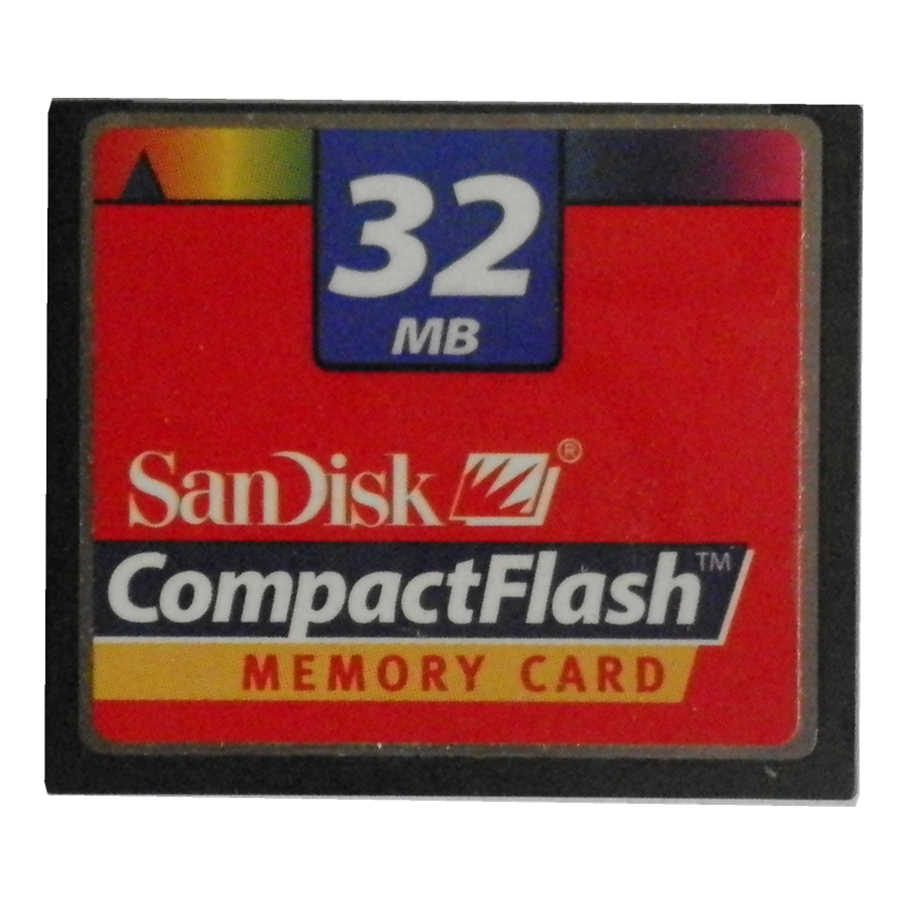 Sandisk 32MB CompactFlash CF Memory card การ์ดหน่วยความจำ