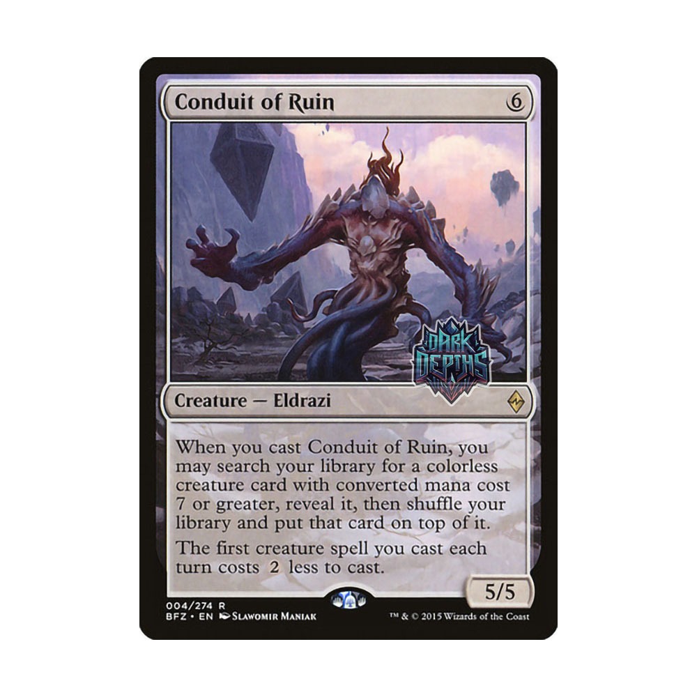 [MTG] Conduit of Ruin [CLEAR] [CREATURE] [R] [BFZ] - Magic the Gathering SINGLES