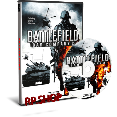 แผ่นเกมคอม PC - BATTLEFIELD 2 Bad Company 2