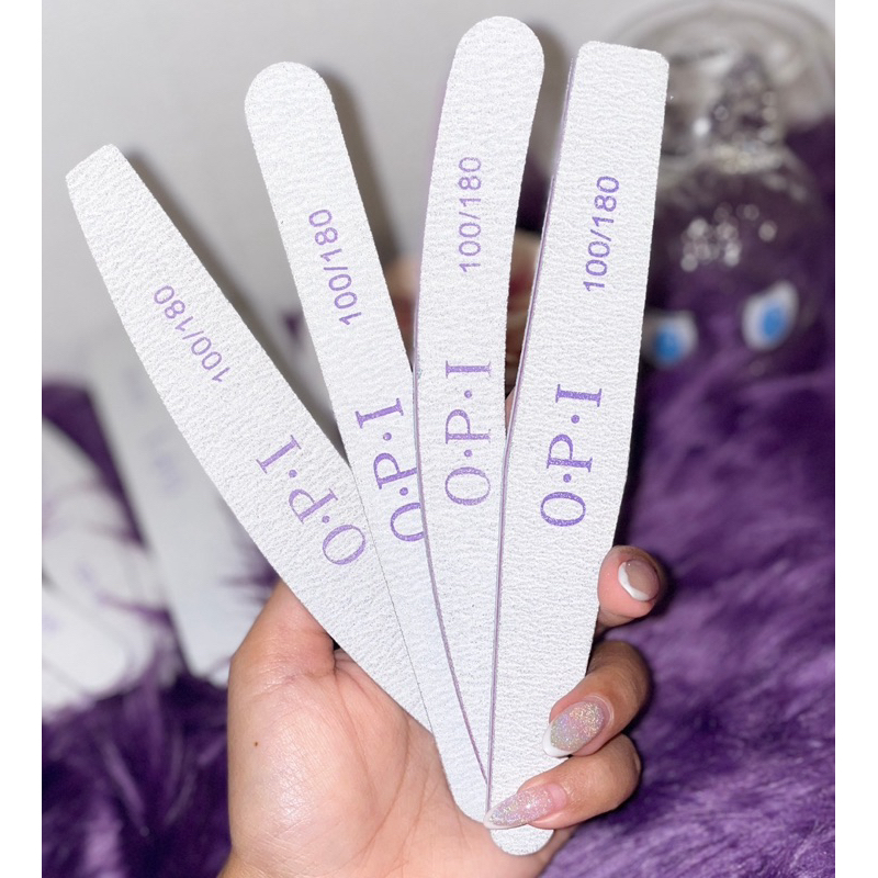 [พร้อมส่ง]ตะไบเล็บ O•P•I 100/180 #ตะไบเล็บ#อุปกรณ์ทำเล็บ#ตะไบหยาบ#ตะไบเล็บเจล#ตะไบเล็บอย่างดี#ตะไบเล้บต่อ#ส่งไวในไทย