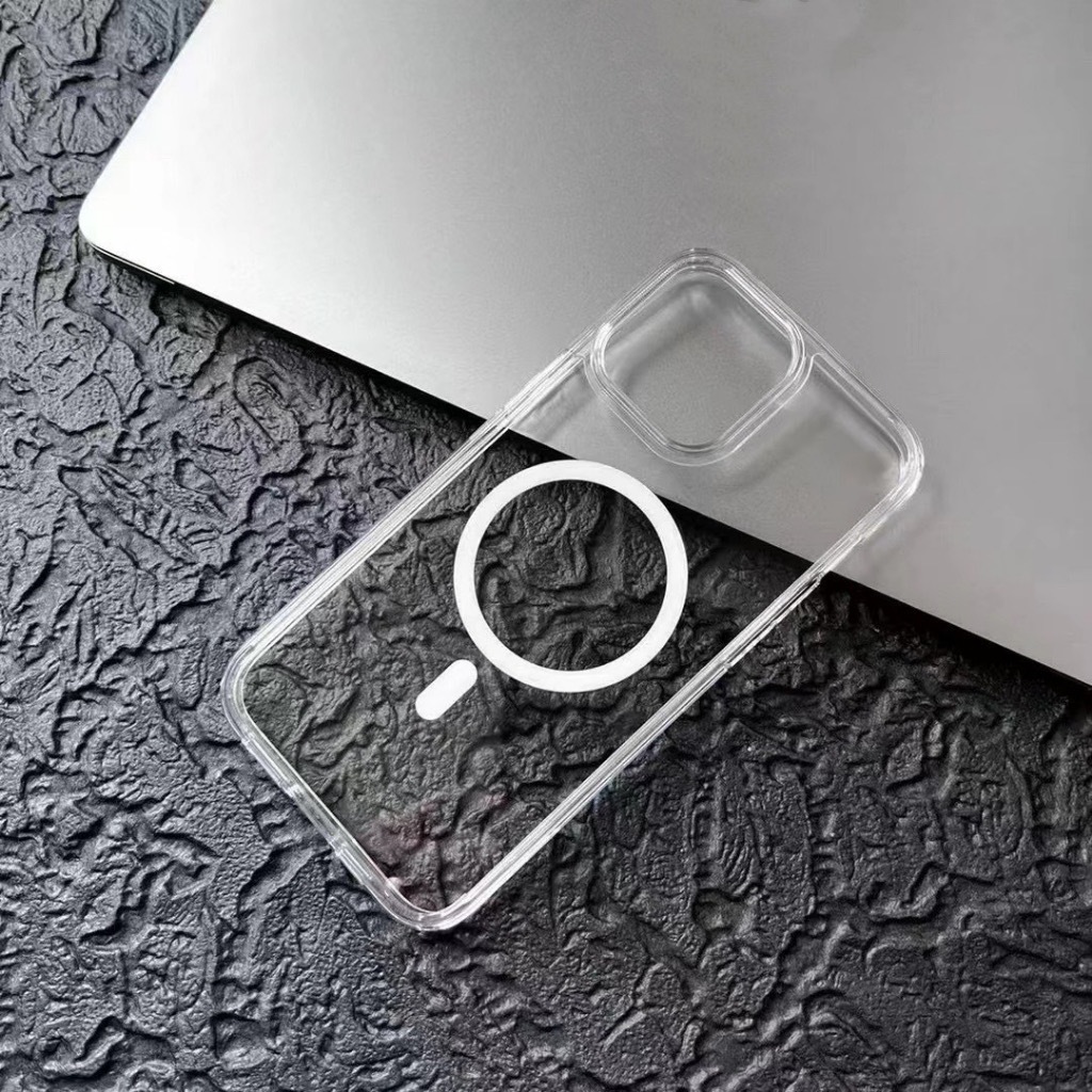 เคสมือถือ แม่เหล็ก ชาร์จได้ เคสใส    Case