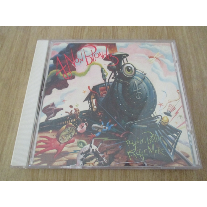 CD 4 Non Blondes อัลบั้ม Bigger, Better, Faster, More! (แผ่นมือสอง)