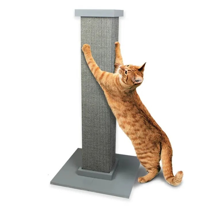 Smart Cat The Ultimate Scratching Post ที่ลับเล็บคอนโดแมว สีเทา (Gray)(1pcs)