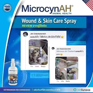 *20ml* สเปรย์พ่นแผล MicrocynAH Wound & Skin Care Spray สเปรย์ฆ่าเชื้อ รักษาแผล
