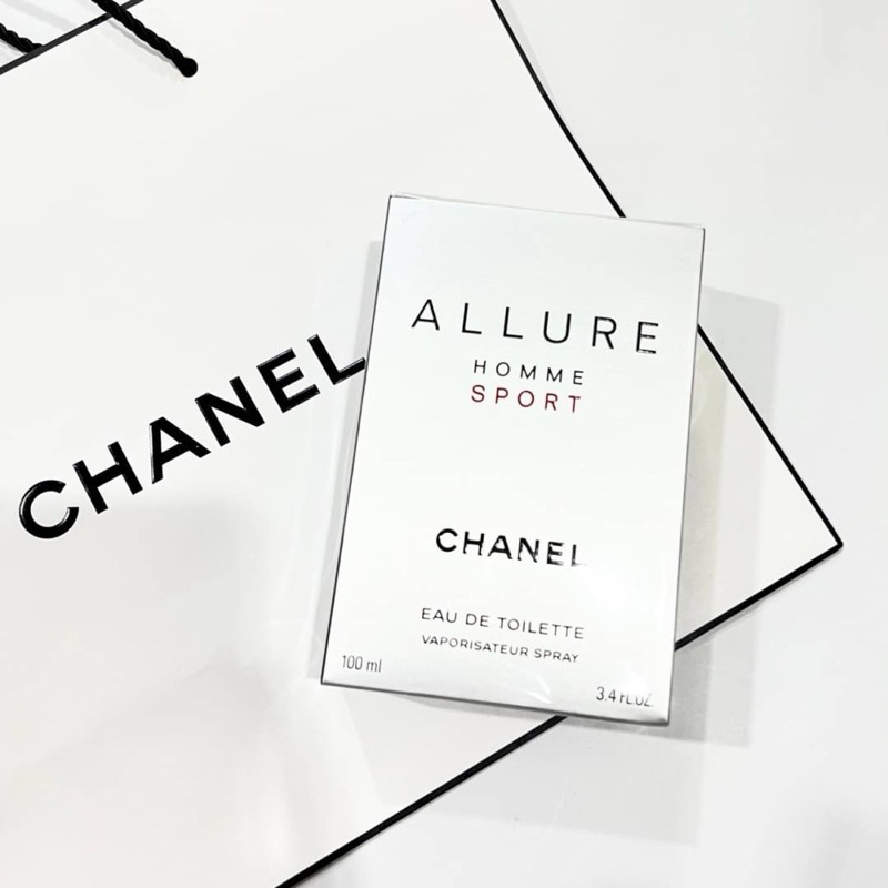 น้ำหอม Chanel ALLURE Homne Sport EDT ขนาด 100ml จาก Kingpower พร้อมถุงกระดาษ