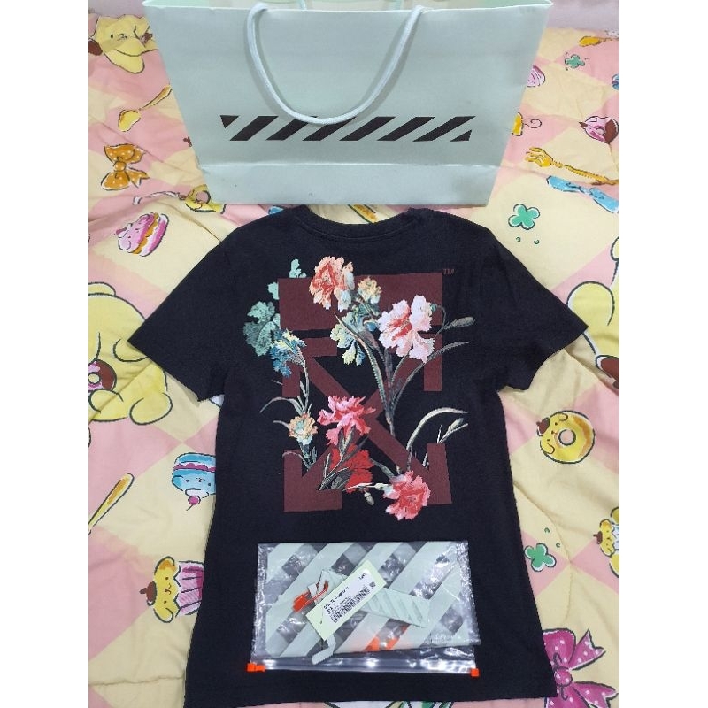 เสื้อ Off White Flower Carryoce ของแท้!!