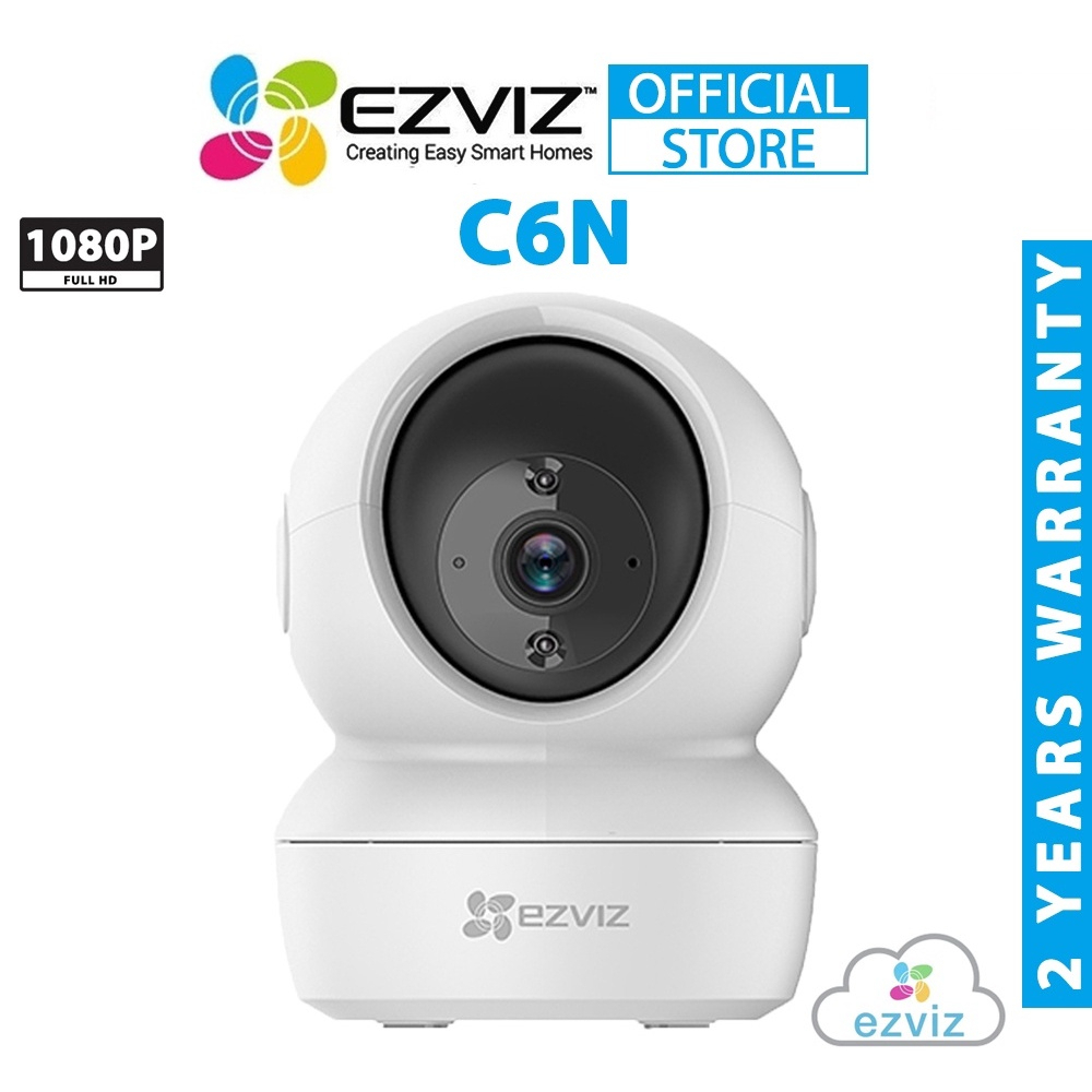 ⚡️ส่งด่วน กรุงเทพฯ 1ชม.กล้องวงจรปิดไร้สาย EZVIZ รุ่น C6N CP1 Pro 1080P Wi-Fi PT Camera