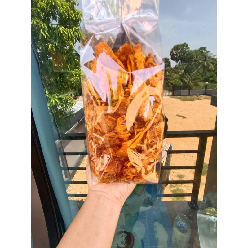 หมึกเต่าทอง3รส แซ่บทานเพลิน สดใหม่ทำจากเนื้อปลาหมึก100%