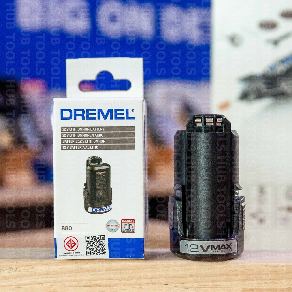 แบตเตอรี่ 12V. Battery 12V 2.0Ah Dremel 26150880JA ใช้กับ DREMEL 8220 8200