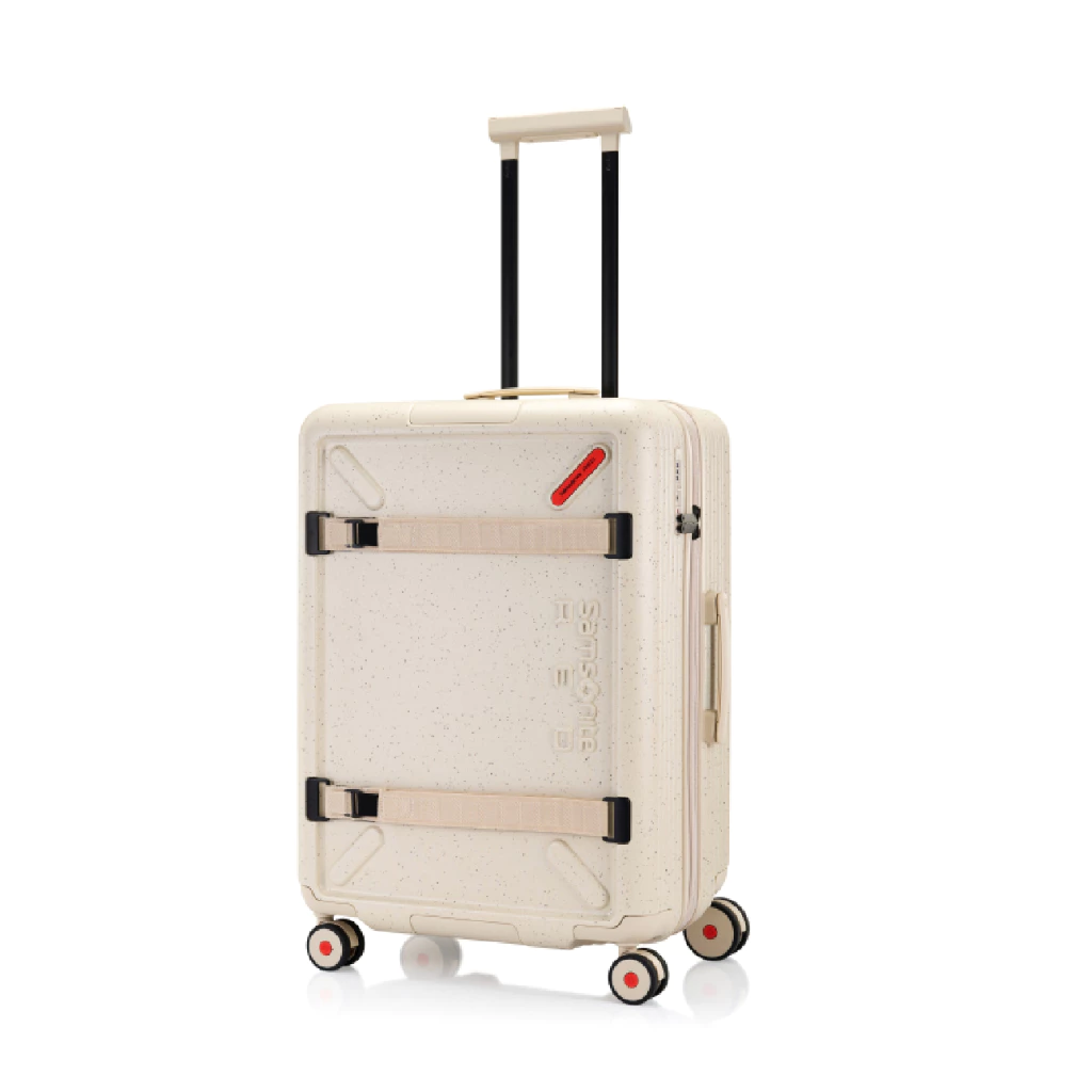 SAMSONITE RED กระเป๋าเดินทางล้อลาก รุ่น TOIIS XP ขนาด 25 นิ้ว HARDSIDE SPINNER 68/25 EXP