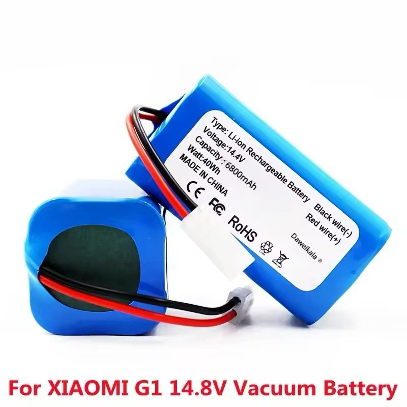 Battery แบตเตอรี่หุ่นยนต์ดูดฝุ่น For Xiaomi Mijia Mi Robot Vacuum 5600mAh 14.4-14.8V รุ่น MJST1S Mop 2 Pro