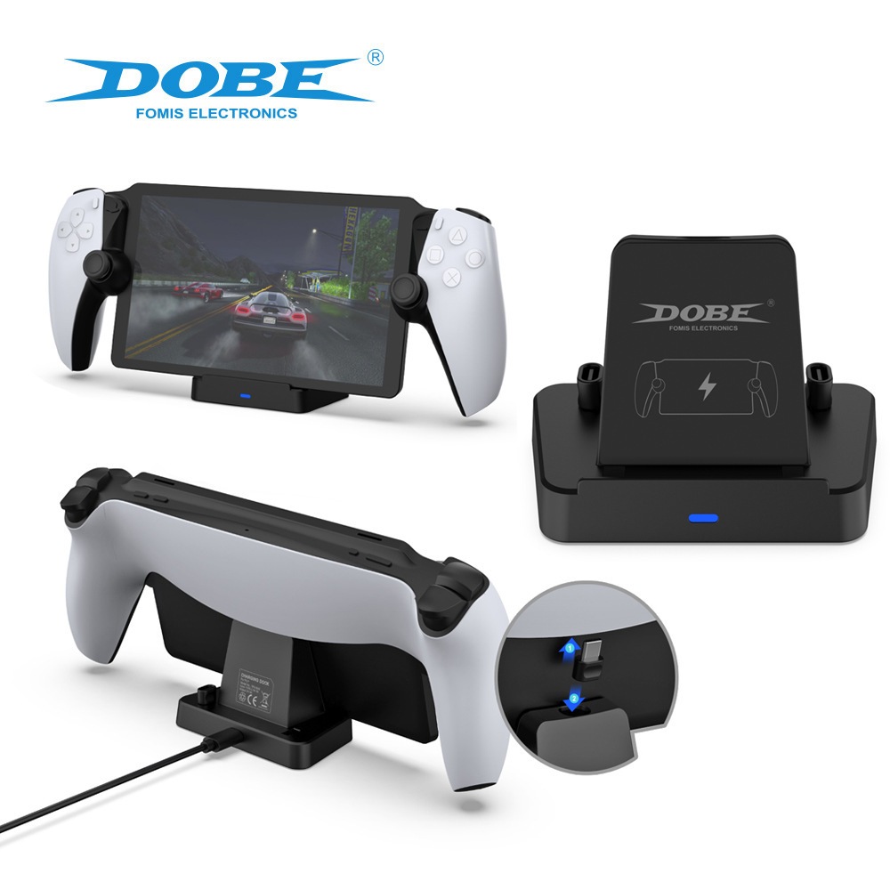 PS5 Portal Stand  ขาตั้งแท่นชาร์จเรียบง่าย ฐานชาร์จที่ออกแบบมาเป็นพิเศษสำหรับคอนโซลเกม PlayStation Portal