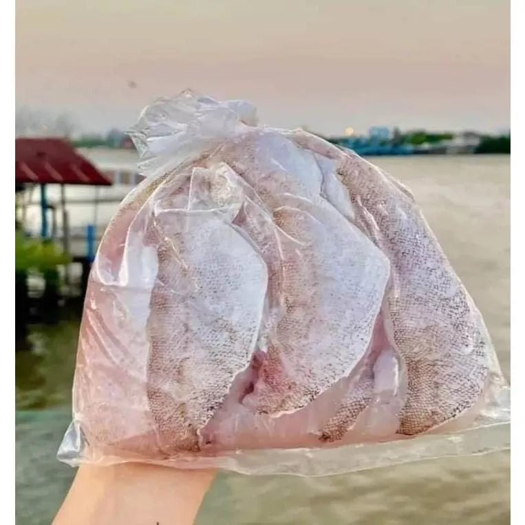 🐟เนื้อปลาเก๋าแล่ กล่องละ 500กรัม สดสะอาด