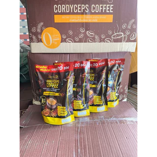 แพคเกตใหม่ 20 ซอง Jamsai โปร 2แถม1 ( 3 ห่อใหญ่ ) กาแฟแจ่มใส กาแฟสำเร็จรูป 3 ห่อ