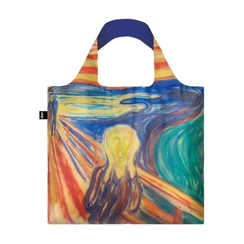 LOQI - EDVARD MUNCH The Scream (1893)  กระเป๋าผ้าลาย The Scream (Edvard Munch)