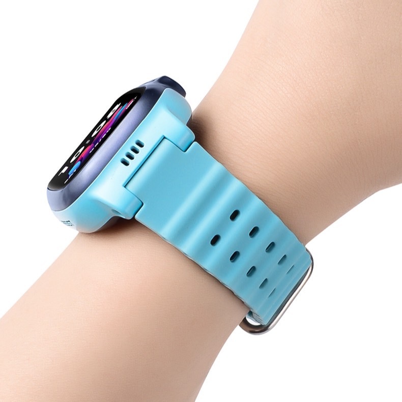 สายนาฬิกาเด็ก สายคลื่นรูข้าง เหมาะสำหรับ imoo นาฬิกาเด็ก รุ่น Z6S/Z6A/D2/Q1A/Q1R/Z7/Z8/Q1C/D1S/Z5AQ/