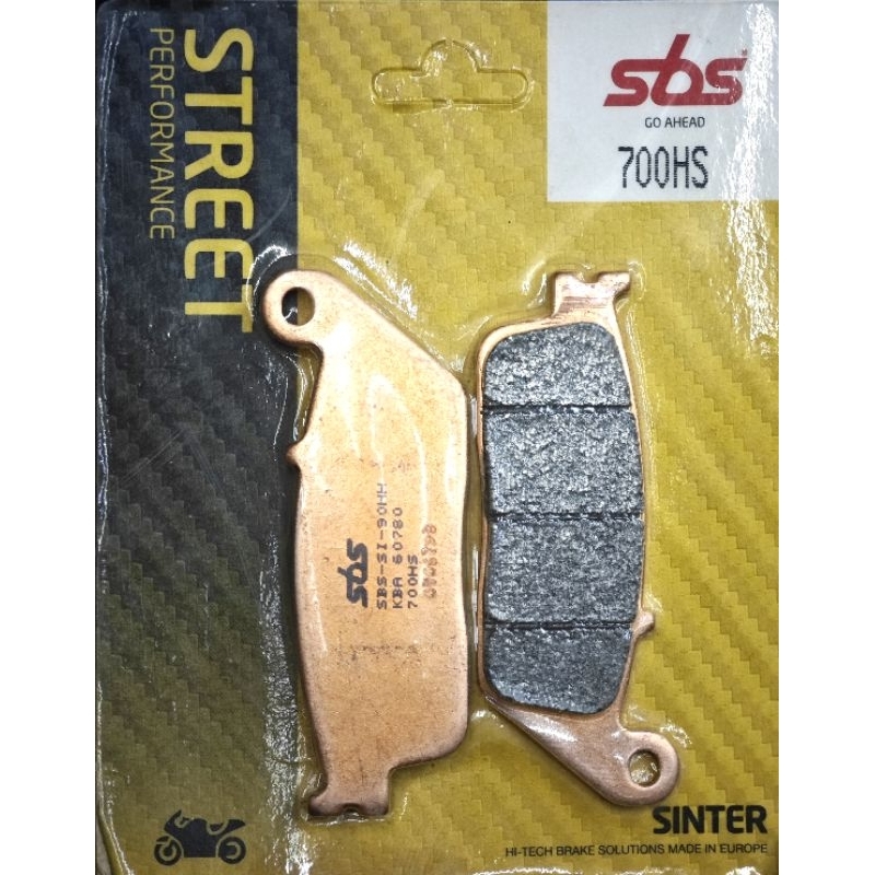 ผ้าเบรค sbs sintered forza cb650 cb500x nc750