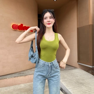 🌈MesubShop🌈เสื้อกล้ามเรย่อน ผ้าเรย่อนยืดเยอะ สาวอวบใส่ได้ค่า 💝 ทรงสวยใส่ง่าย ผ้านิ่มใส่สบาย พร้อมส่ง รุ่น กล้ามอุด้ง