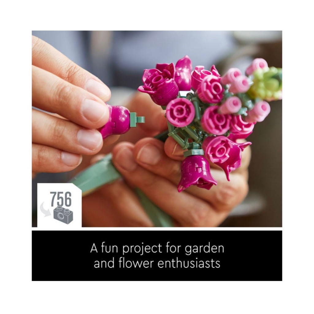 LEGO ตัวต่อเสริมทักษะ Creator Expert Flower Bouquet รุ่น 10280 - รูปที่ 4